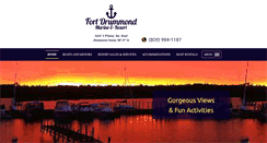 Desktop Screenshot of fortdrummondmarine.com